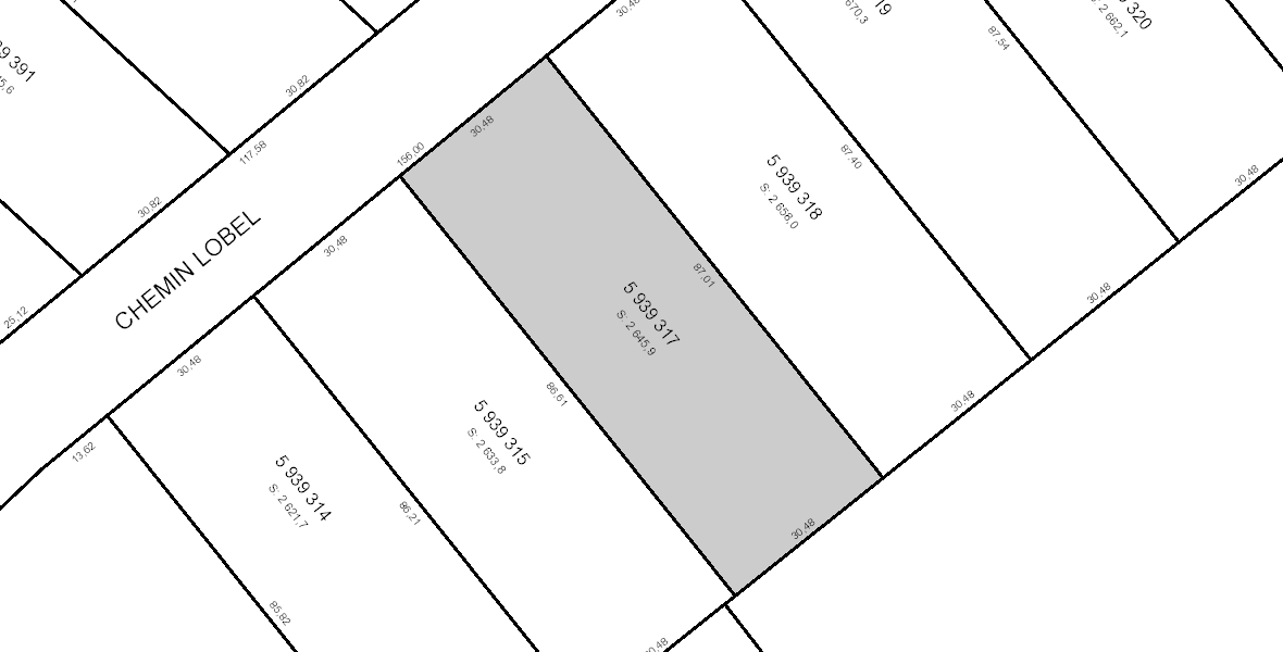 Tax Sale WENTWORTH-NORD, Quebec - 3076-96-3616
