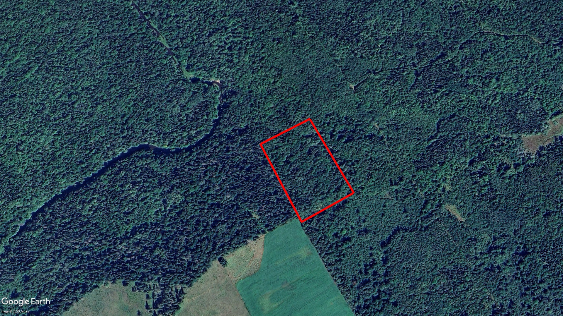 Route 485, Sweeneyville, Champdoré