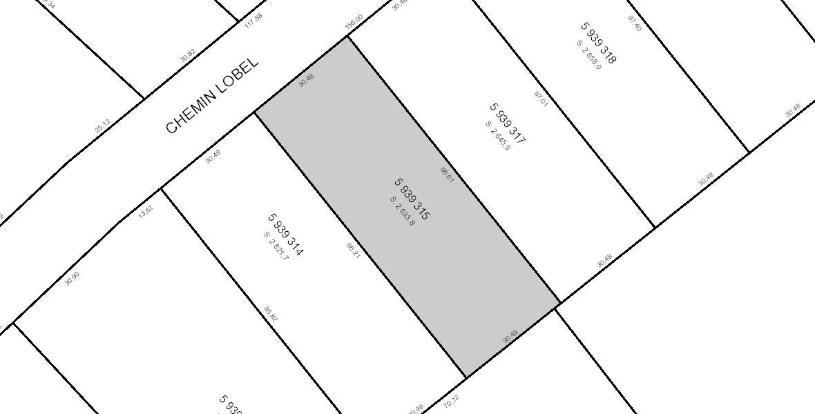 Tax Sale WENTWORTH-NORD, Quebec - 3076-95-1396