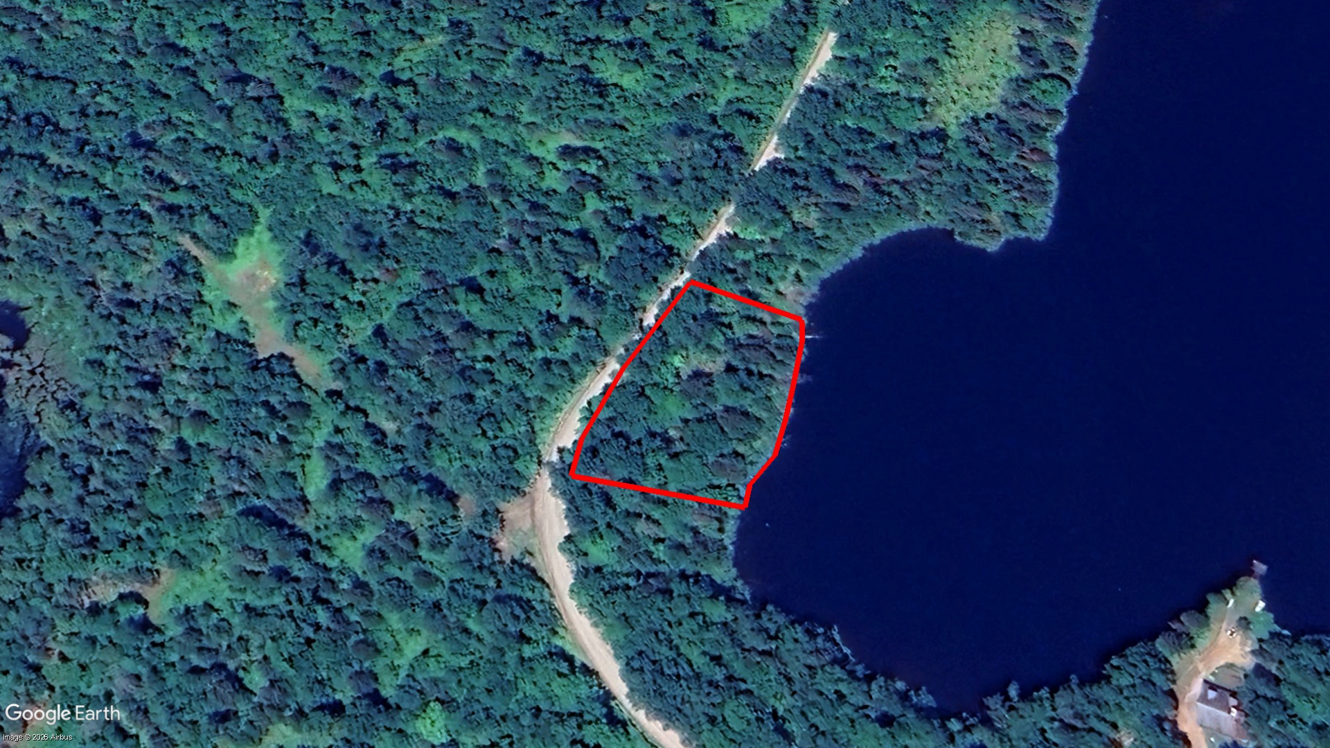 Terrain vacant situé sur le chemin Preston – La Minerve