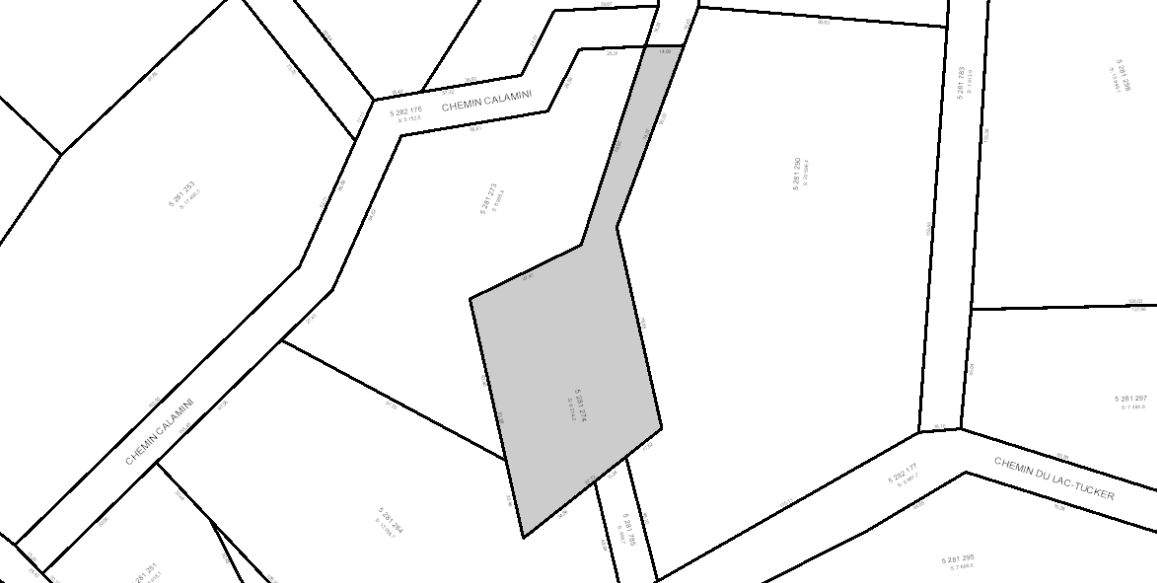 Tax Sale La Vallee-de-la-Gatineau, Quebec - 5787-44-6062