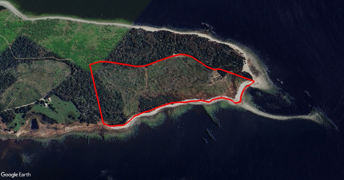 Tax Sale in Shelburne, Nova Scotia mcleans island rd, jordan bay, lot