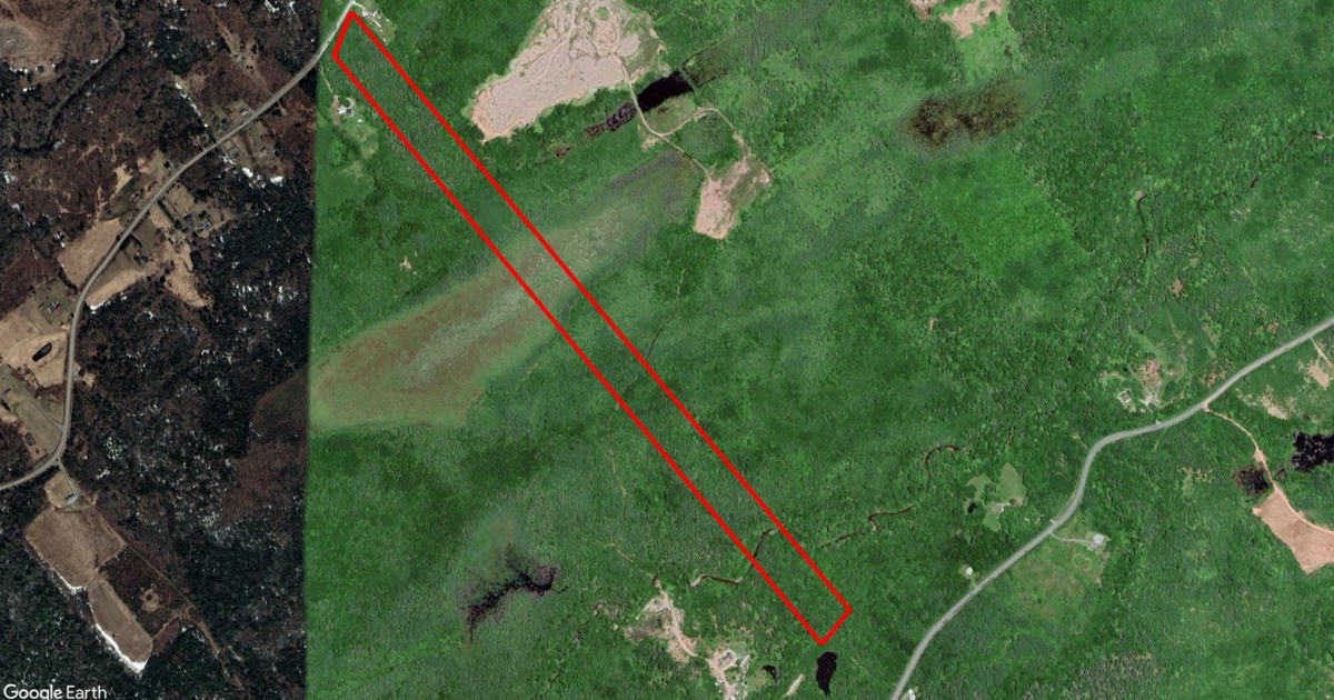 Tax Sale in Cape Breton, Nova Scotia frenchvale rd land, beechmont