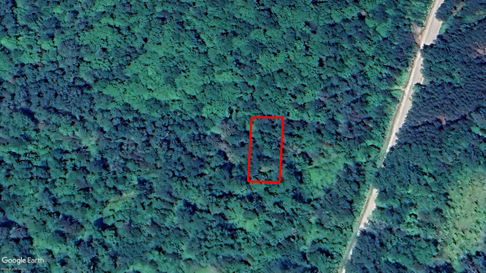 Terrain vacant situé sur le chemin Preston – La Minerve