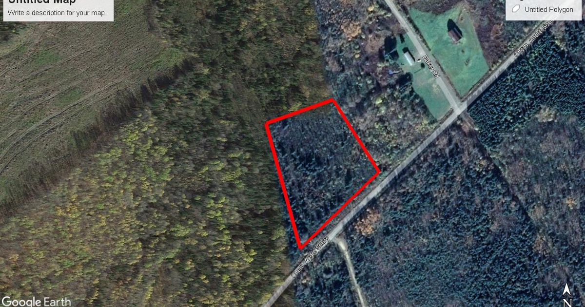 Tax Sale in Grand Falls, New Brunswick andre soucy road l.s.d. of