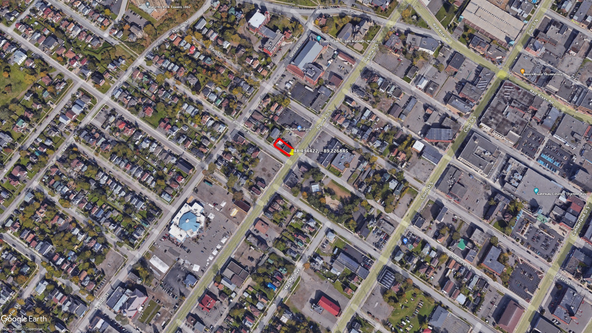 Tax Sale Thunder Bay, Ontario - 01 007 02900 0000