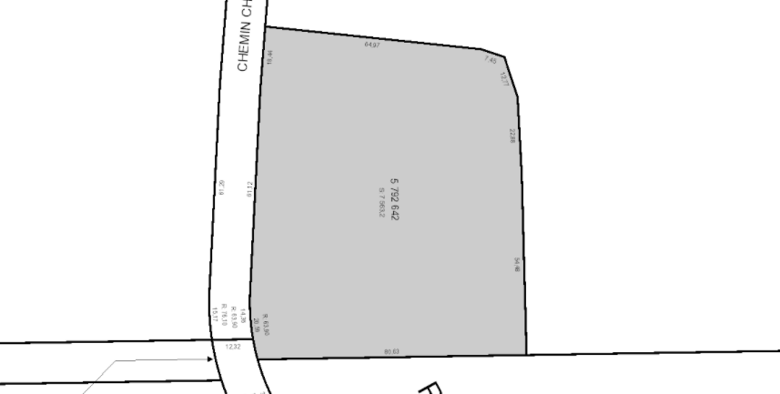 Tax Sale Coaticook, Quebec - 1989 14 8418