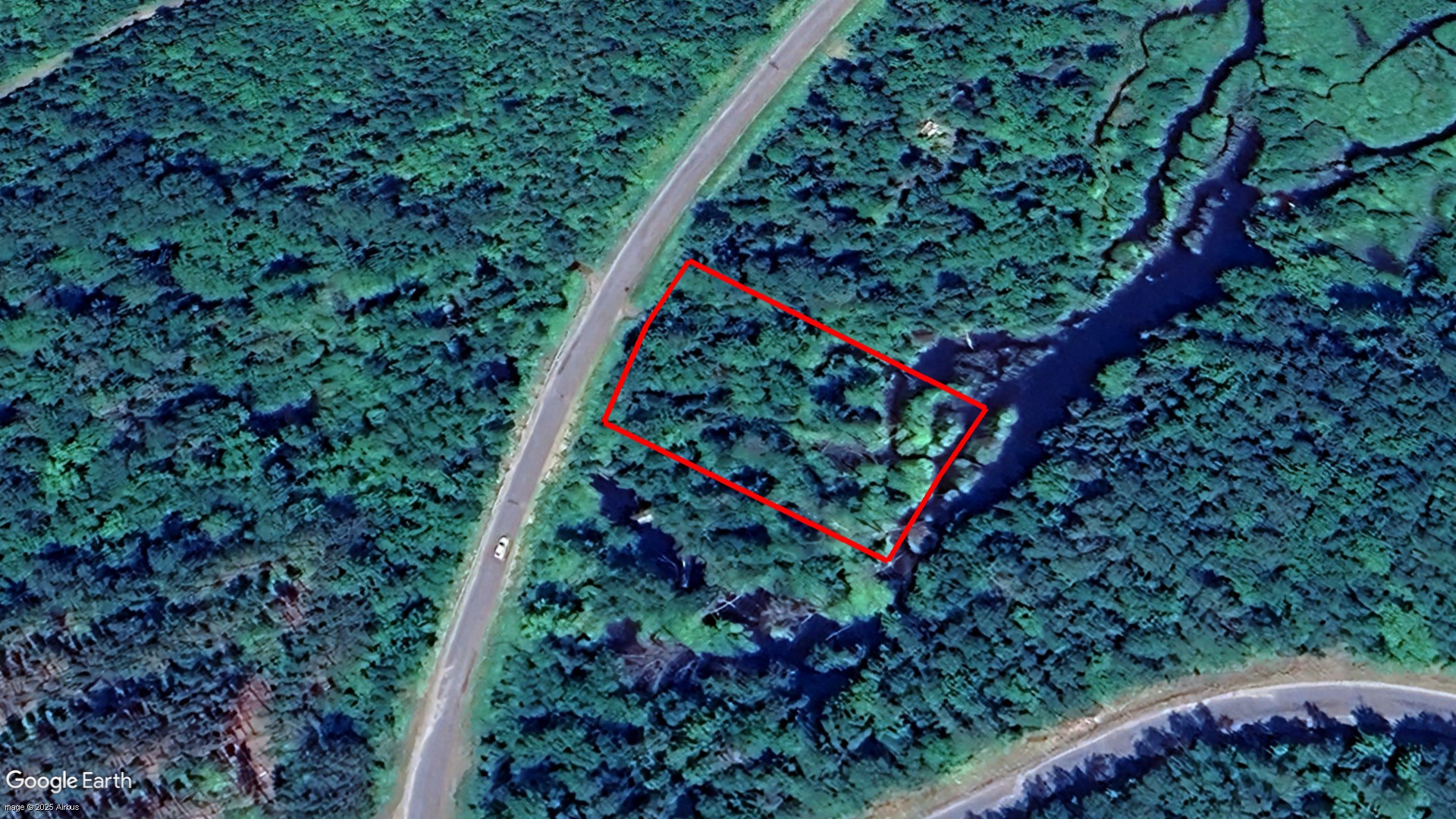 Route 690,  Libbys Beach, Grand Lake