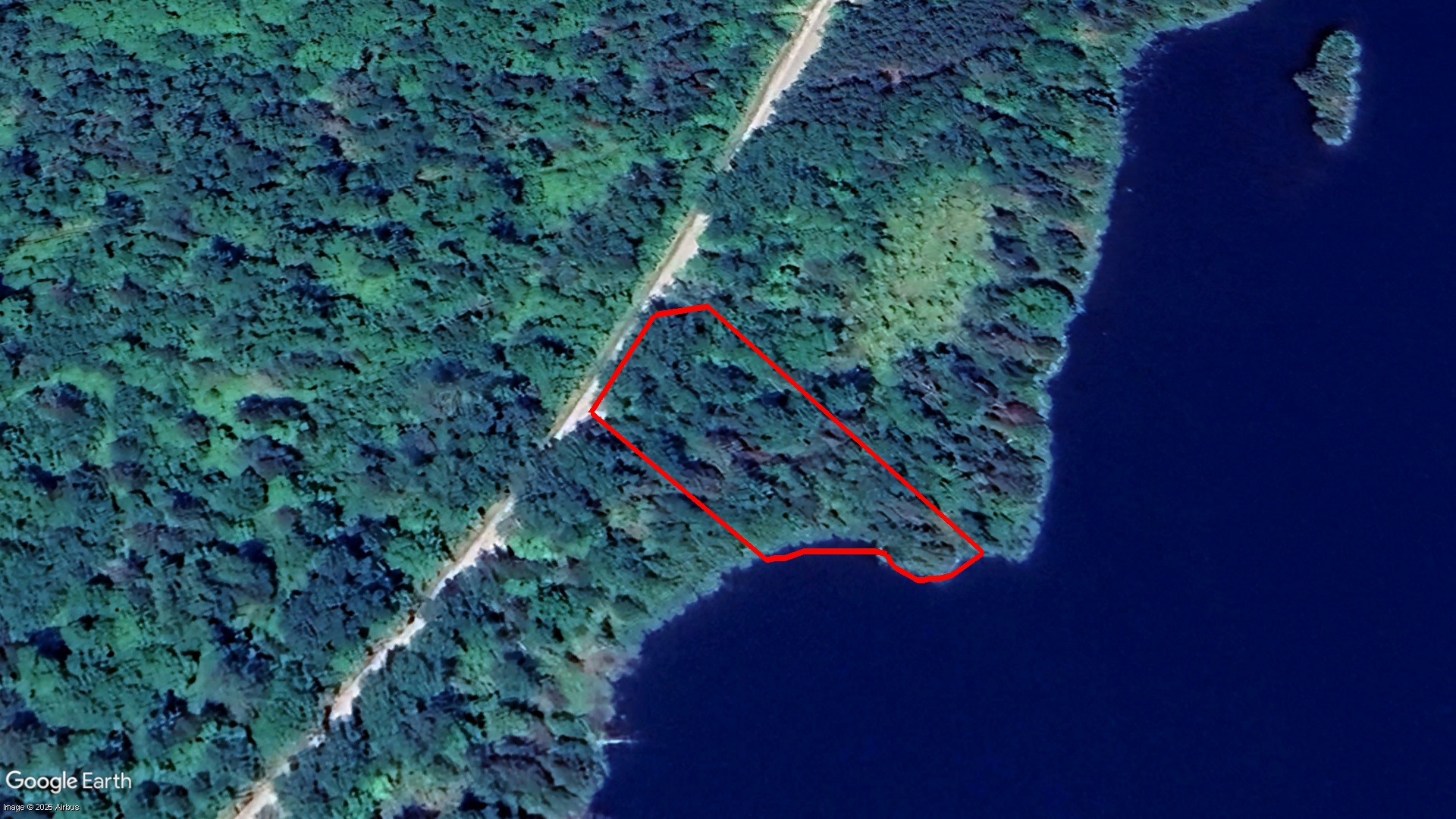 Terrain vacant situé sur le chemin Preston – La Minerve