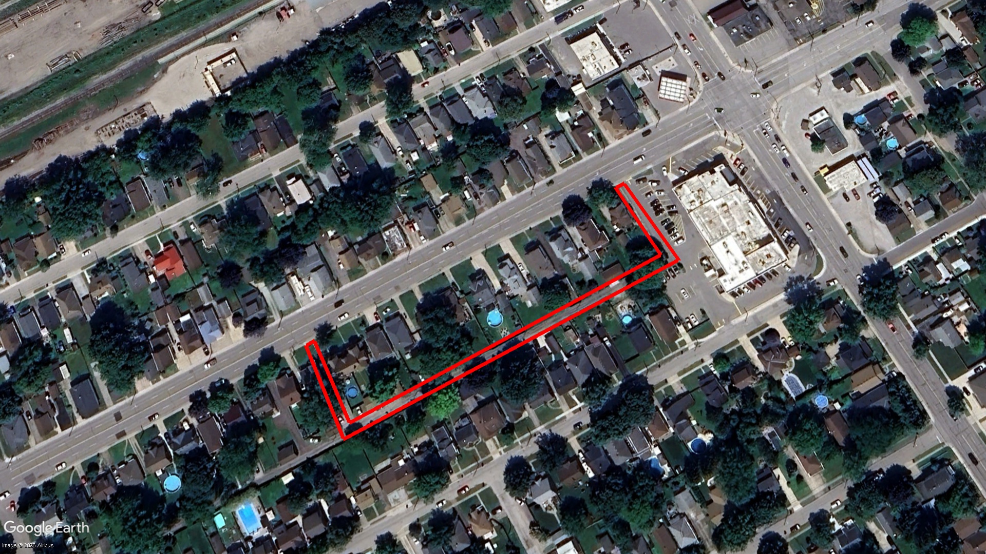 Chatham-Kent being Park Ave W, Chatham