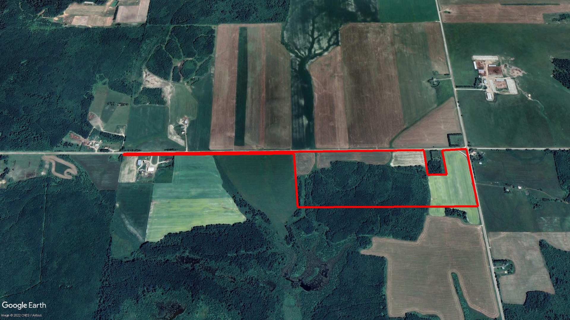 Chamberlain Road 5, Concession Road 4, Chamberlain